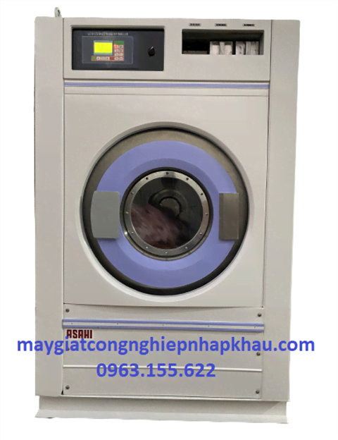 Máy giặt công nghiệp nhập khẩu Asahigiku 20kg | Máy giặt công nghiệp đã qua sử dụng | 0963.155.622